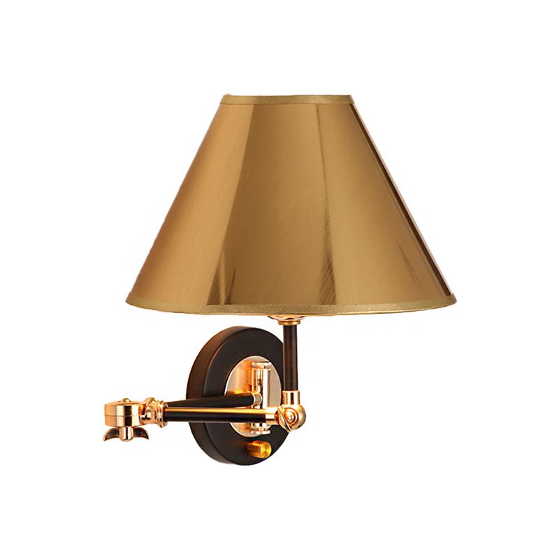 Arisha Moderni LED Cone Forma Applique Regolabile Oro Soggiorno/Camera da Letto
