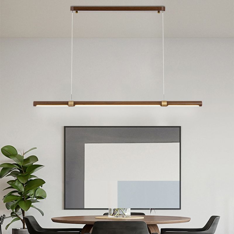 Muto Design Minimalista Moderni LED Lampade a Sospensione Legno Metallo Soggiorno/Camera da Letto