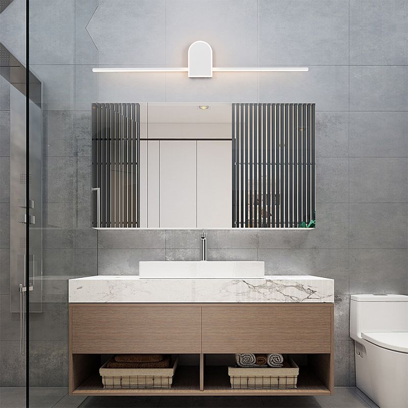 Arisha Minimalismo Moderna LED Applique Nero/Bianco Lineare Geometrico Soggiorno/Camera da Letto/Bagno