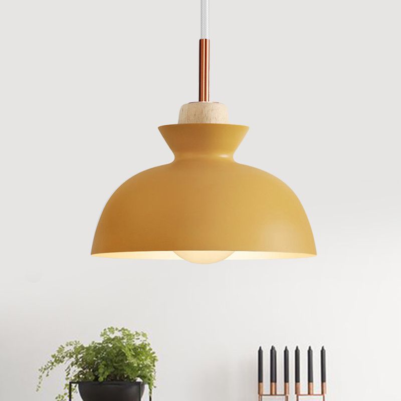 Morandi Moderno Classico LED Lampade a Sospensione Semicircolare Metallo Soggiorno/Camera da Letto