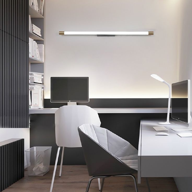 Arisha Moderni Minimalismo Lungo LED Lineare Applique Metallo Camera da Letto/Soggiorno