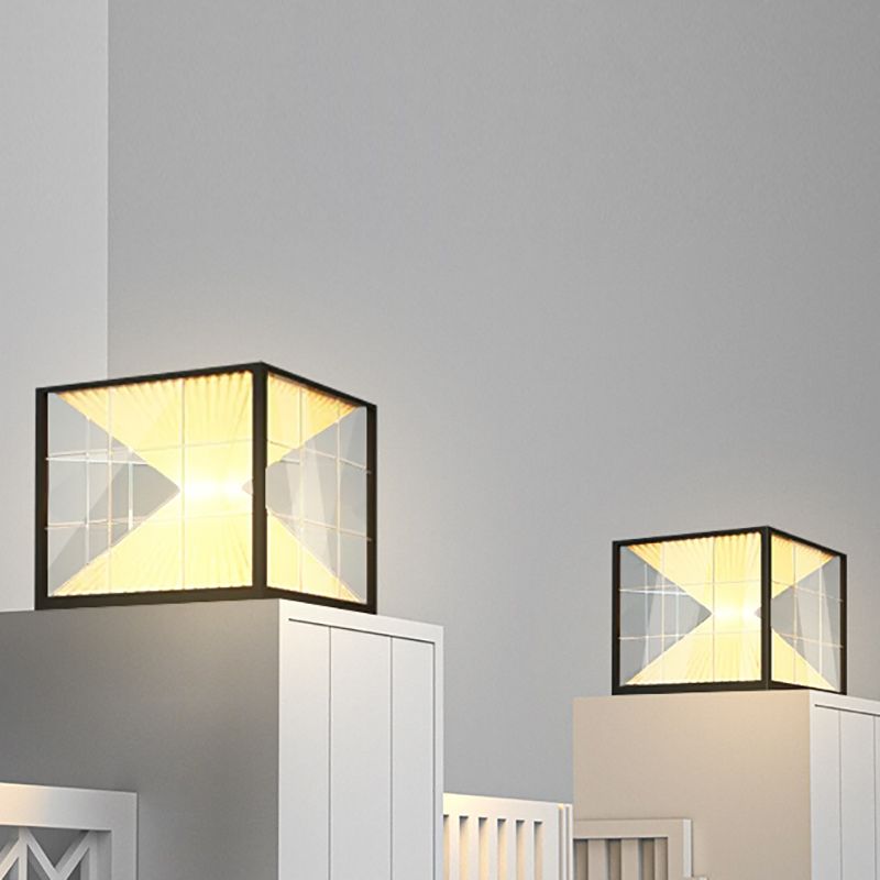 Ray Montaggio Piramide Solare Metallo/Acrilico Lampade da Esterno