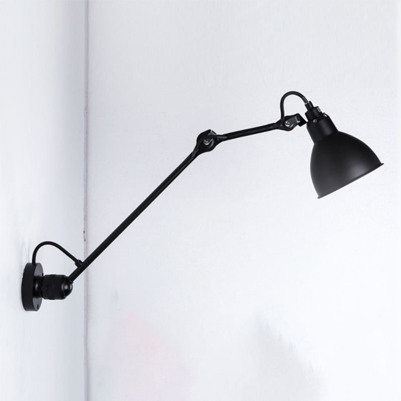 Epoch Soggiorno LED Minimalista Applique Metallo Nero Soggiorno/Camera da Letto