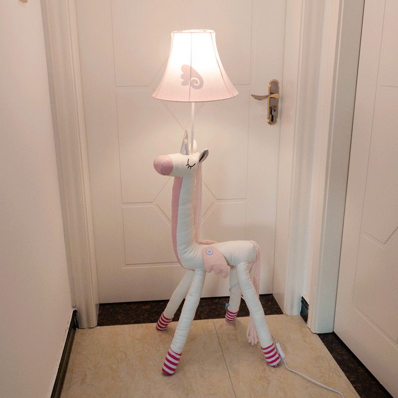 Arisha Lampade da Terra Metallo LED Rosa