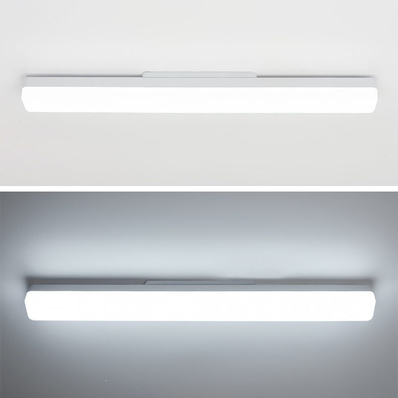 Arisha Moderno Rettangolare Acrilico Moderno Applique Bianco LED