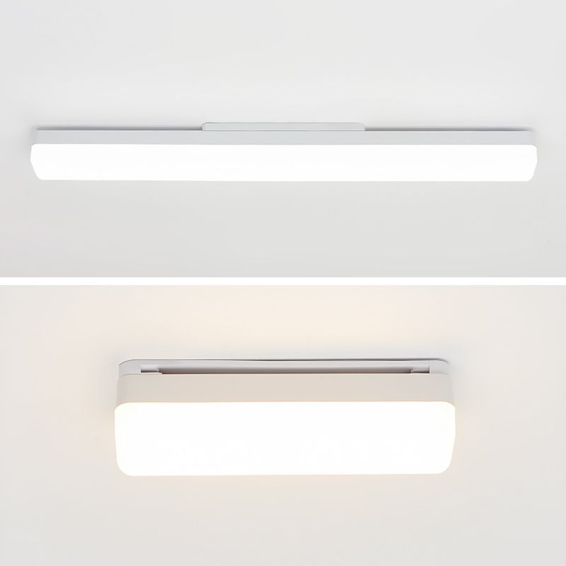 Arisha Moderno Rettangolare Acrilico Moderno Applique Bianco LED