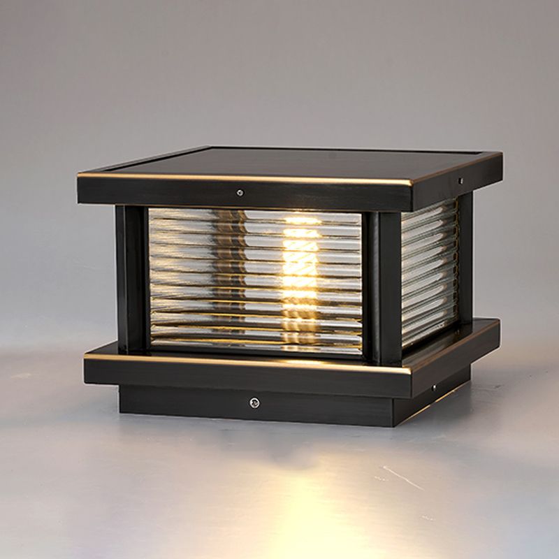 Ray Moderno Rettangolare Metallo Lampade da Esterno