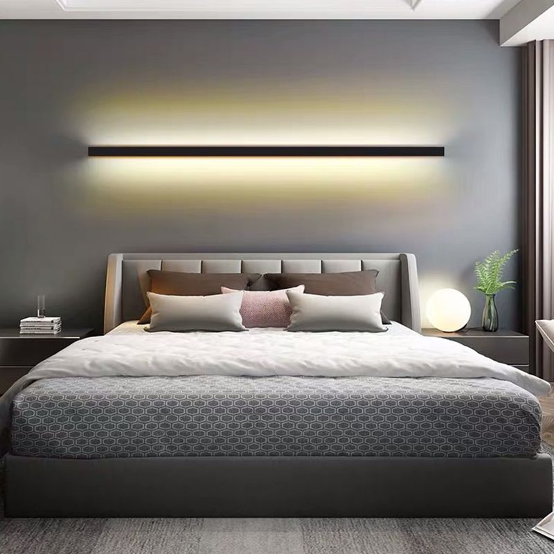 Arisha Minimalista Lineare Metallo Acrilico Applique Camera da Letto