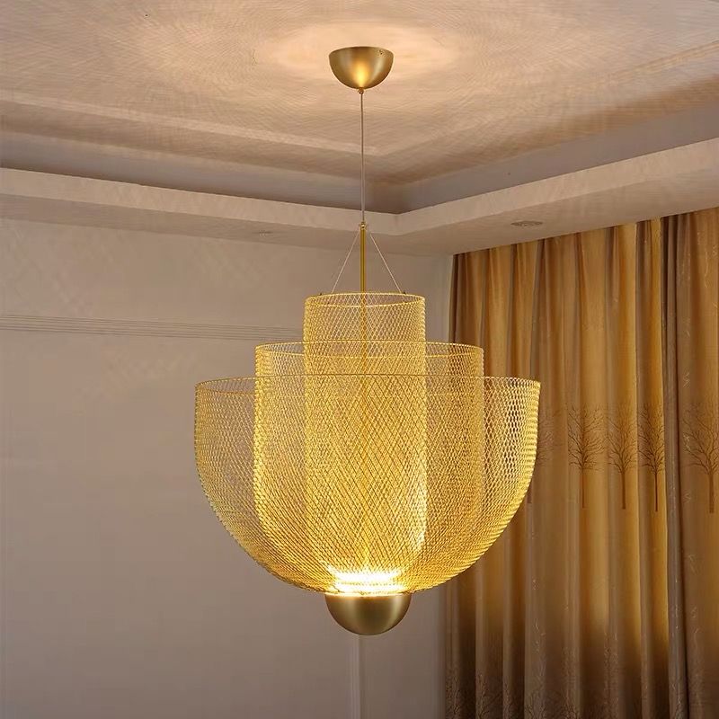 Modern Metallo Cilindrico Lampade a Sospensione Soggiorno