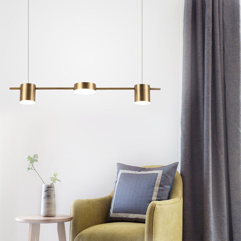 Arisha Semplice Metallo Lineare Lampade a Sospensione