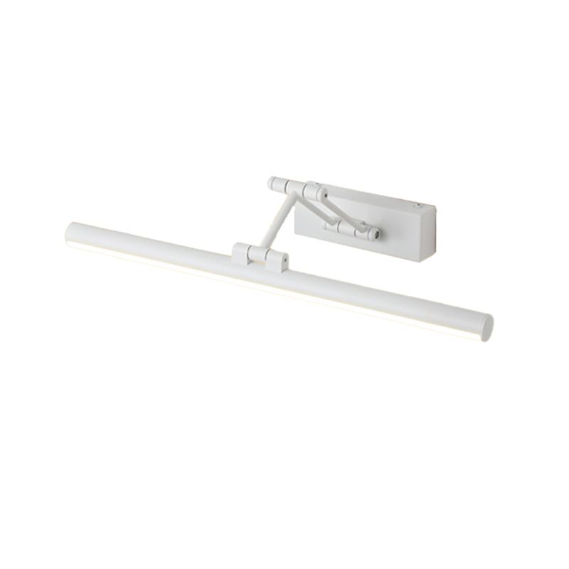 Arisha Minimalista LED Applique Specchio Bagno Metallo Bianco