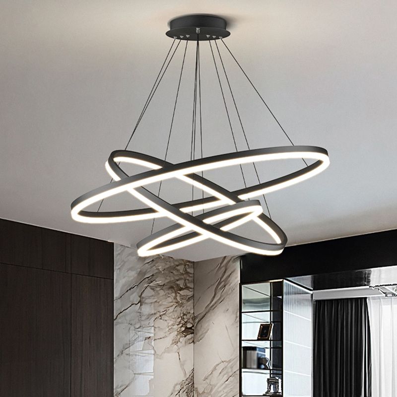 Arisha Moderne Metallo/Acrilico Lampade a Sospensione Soggiorno