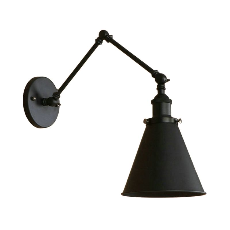 Epoch Moderni LED Regolabile Applique Metallo Nero/Ruggine Soggiorno/Camera da Letto