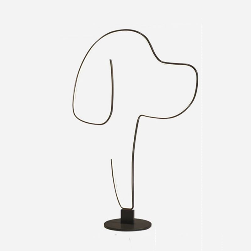 Arisha Moderni Design LED Lampade da Terra Gatto/Cane Lineare Metallo Acrilico Soggiorno/Camera da Letto