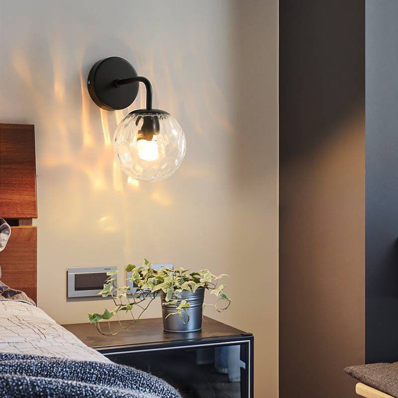 Valentina Retro LED Vetro Applique Camera da Letto