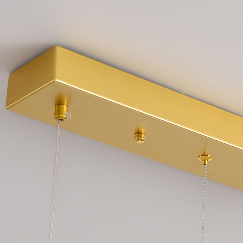 Arisha Lusso Onda Luna Metallo Silicagel Lampade a Sospensione