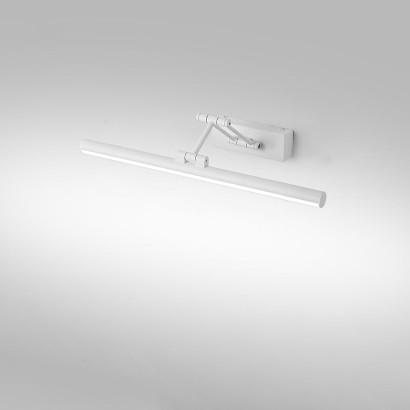 Arisha Minimalista LED Applique Specchio Bagno Metallo Bianco