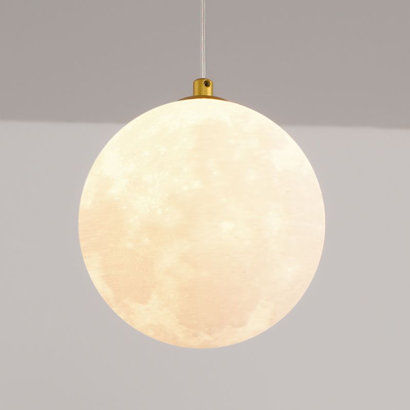 Arisha Lusso Onda Luna Metallo Silicagel Lampade a Sospensione