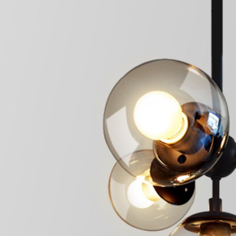 Valentina Moderno Geometrico Metallo Vetro Lampadari