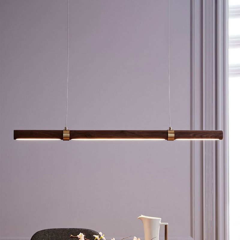 Muto Design Minimalista Moderni LED Lampade a Sospensione Legno Metallo Soggiorno/Camera da Letto