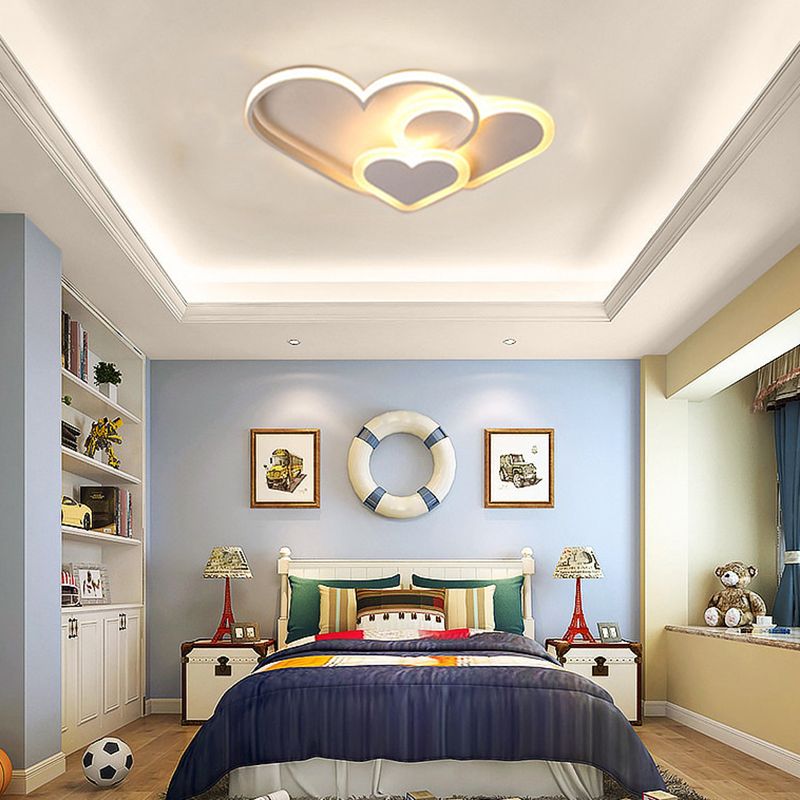 Valentina Moderno LED Stella Metallo Acrilico Plafoniere Camera da Letto