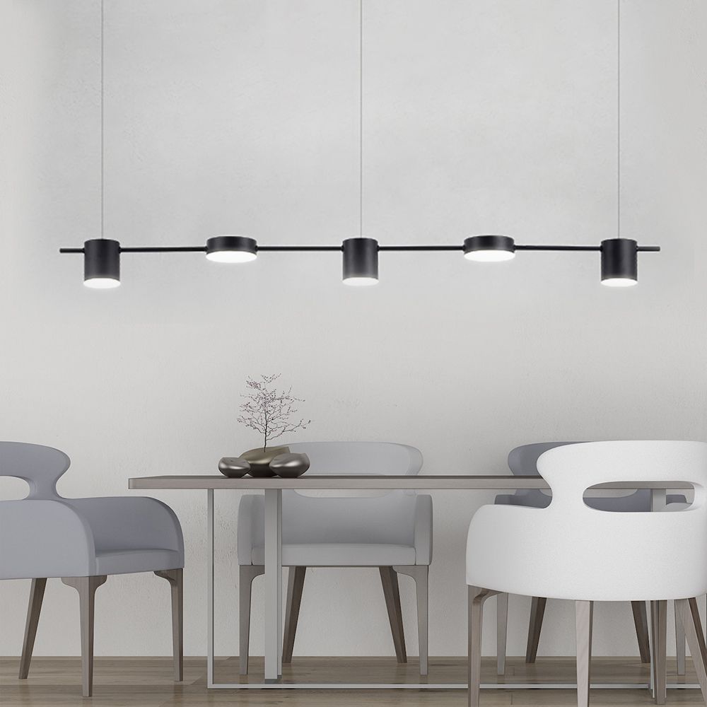 Arisha Semplice Metallo Lineare Lampade a Sospensione