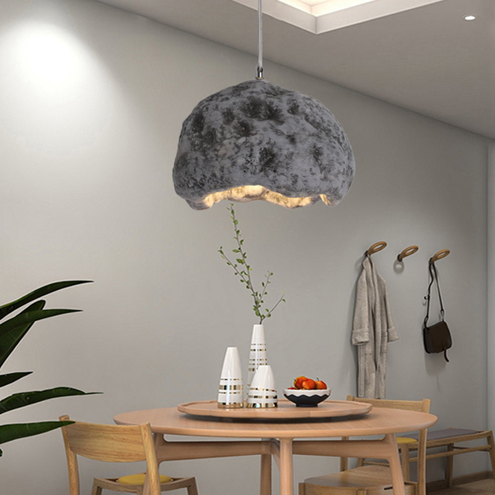 Avi Design Irregolare Resina Acrilico Lampade a Sospensione Ottone