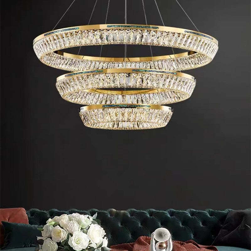 Marilyn Moderno LED Lusso Cristallo Oro Lampade a Sospensione Soggiorno/Camera da Letto