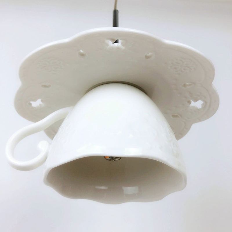 Valentina Vintage Adorabile Tazza Ceramica Lampade a Sospensione Soggiorno