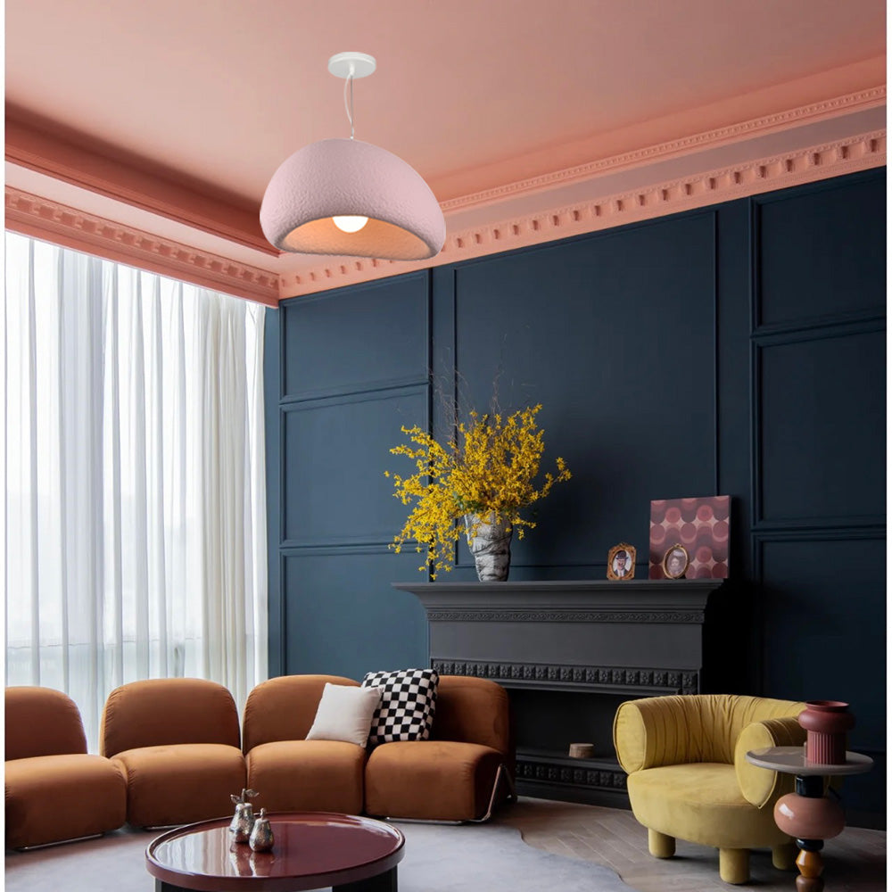 Byers Lampada a Sospensione Grigio/Bianco/Rosa/Blu Nube Sferica Soggiorno