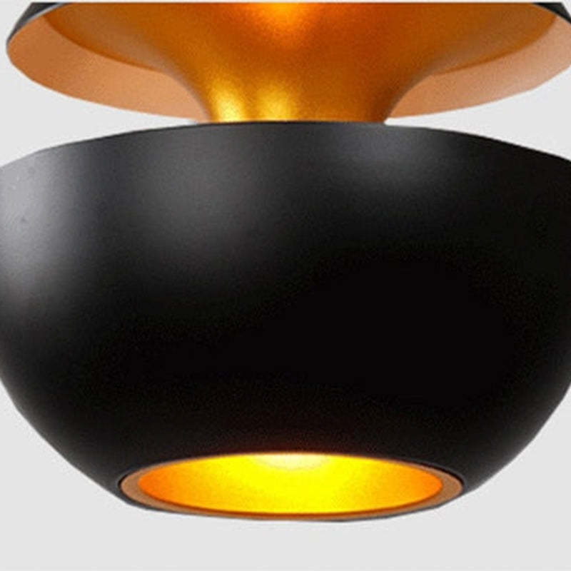 Arisha Moderno LED Urbano Lampade a Sospensione Metallo Nero/Bianco Soggiorno/Camera da Letto