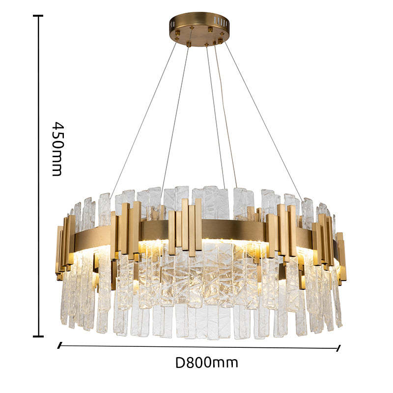 Marilyn Moderno LED Classico Lampadario Metallo Vetro Oro Soggiorno/Camera da Letto