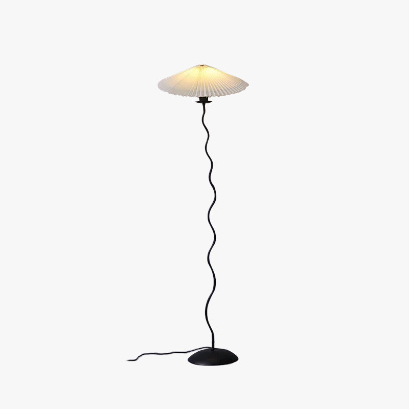 Renée Moderne LED Funghi Design Lampade da Terra Metallo/Fabrico 3 Colore Soggiorno/Camera da Letto