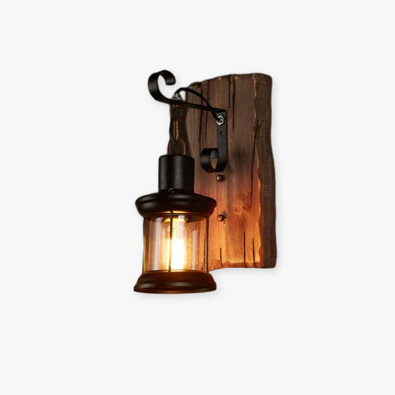Silva Vintage Minimalismo LED Applique Metallo Nero/Bronzo Soggiorno/Camera da Letto