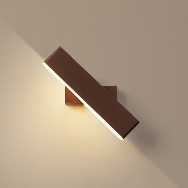 Arisha Moderna LED Applique Metallo Rettangolare