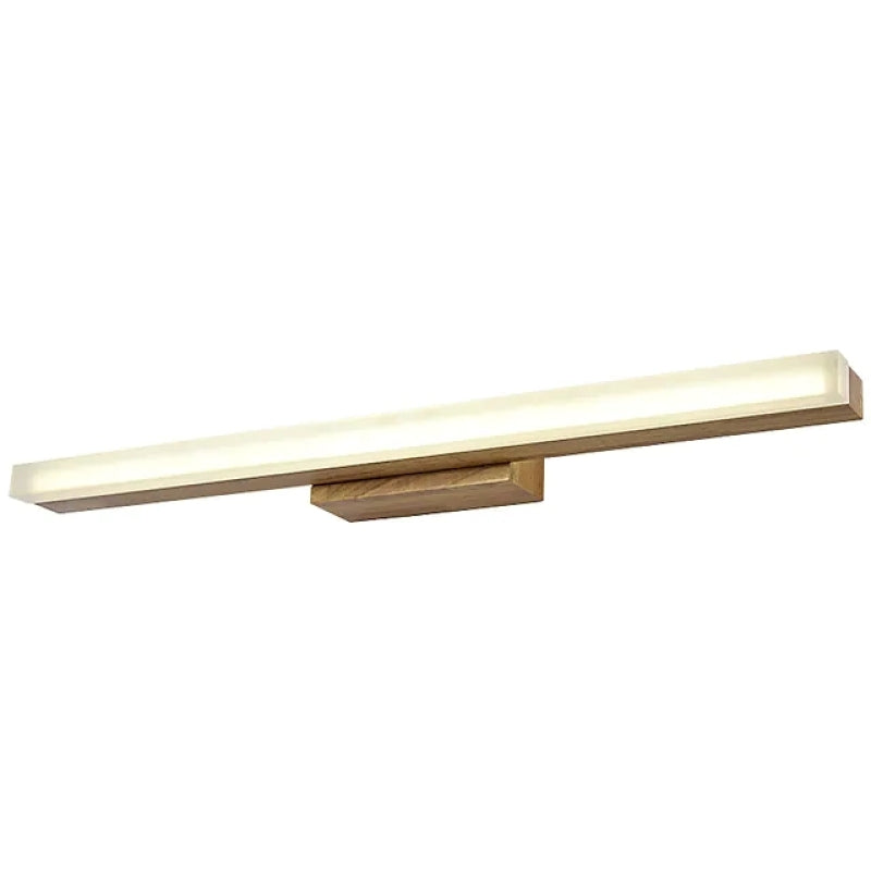 Arisha Moderno Minimalista LED Applique Legno Lineare Bagno/Soggiorno/Camera da Letto