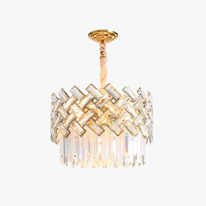 Marilyn Lusso LED Oro Moderni Lampade a Sospensione Cristallo Metallo Soggiorno/Camera da Letto
