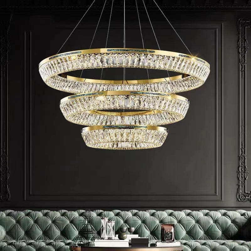 Marilyn Moderno LED Lusso Cristallo Oro Lampade a Sospensione Soggiorno/Camera da Letto