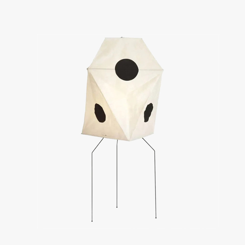 Ritta Moderno Artificiale Lampada da Terra Carta Metallo