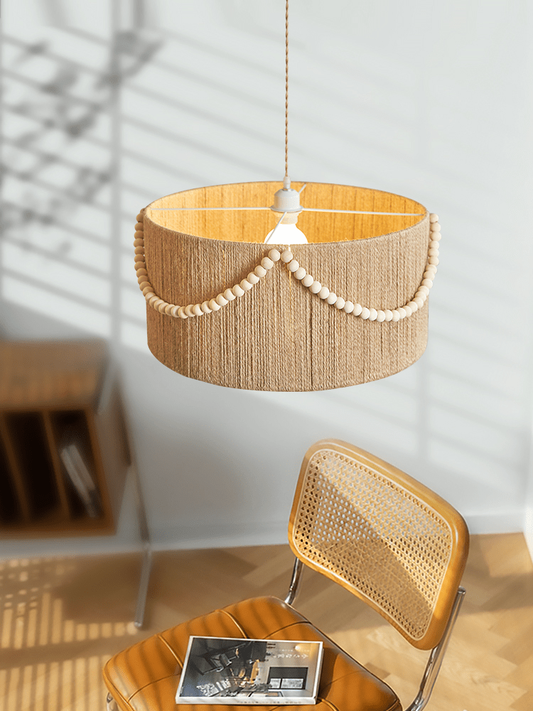 Beaded Boho Pendant Lamp - Blowlighting