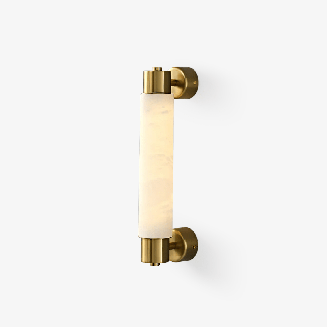 Eurthaeth Alabaster Brass Wall Light - Neutralighting