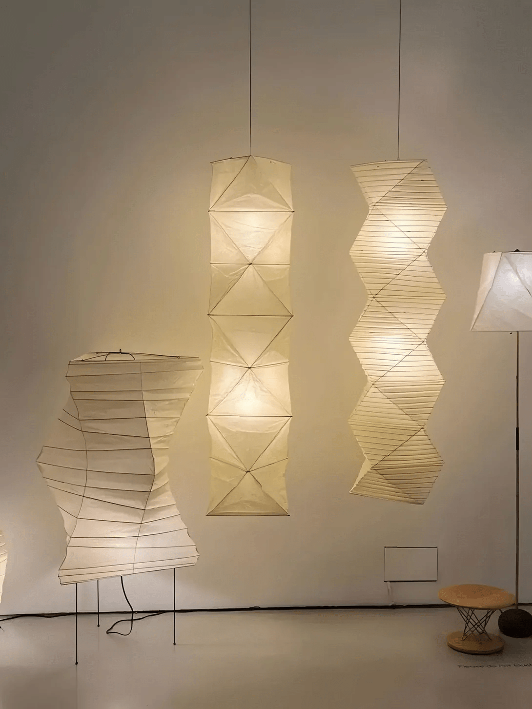Washi Paper L8 Pendant Light - Blowlighting