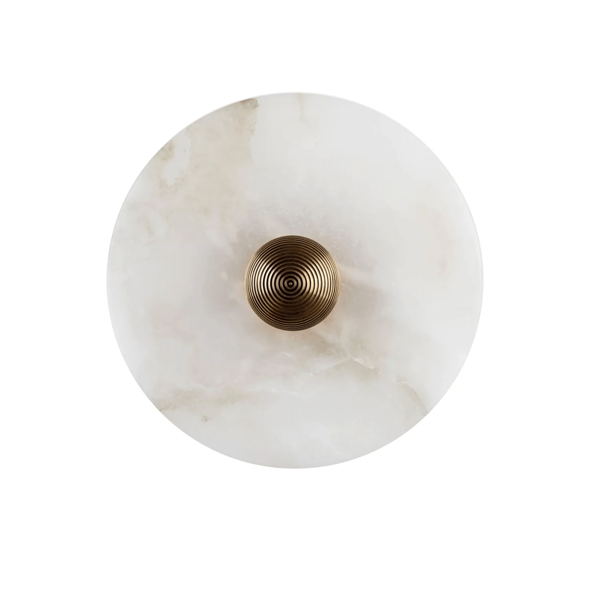 Selene Minimalist Alabaster Ceiling Light - Blowlighting