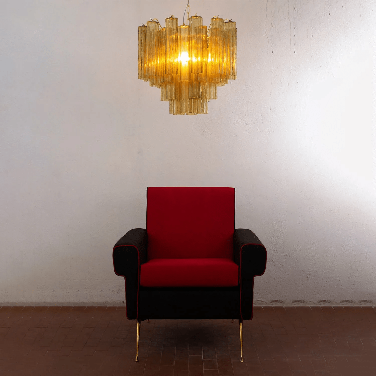 Aurora Chandelier Murano Glass Tiered - Neutralighting
