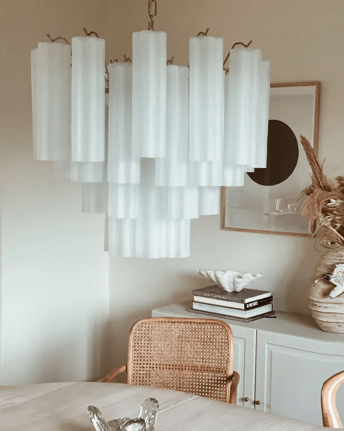 Aurora Chandelier Murano Glass Tiered - Neutralighting
