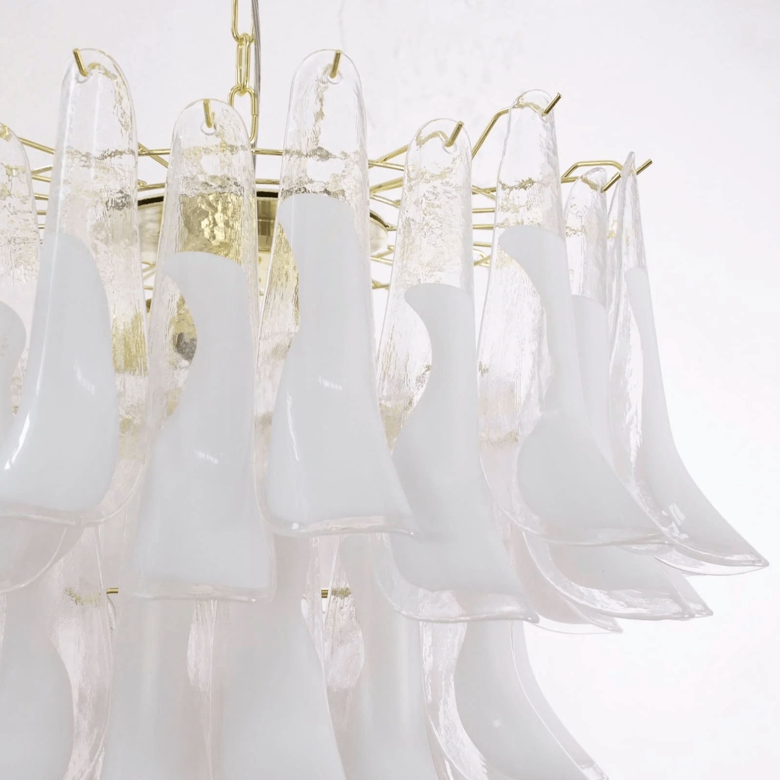 Aurora Chandelier Murano Glass Tiered Italian - Neutralighting