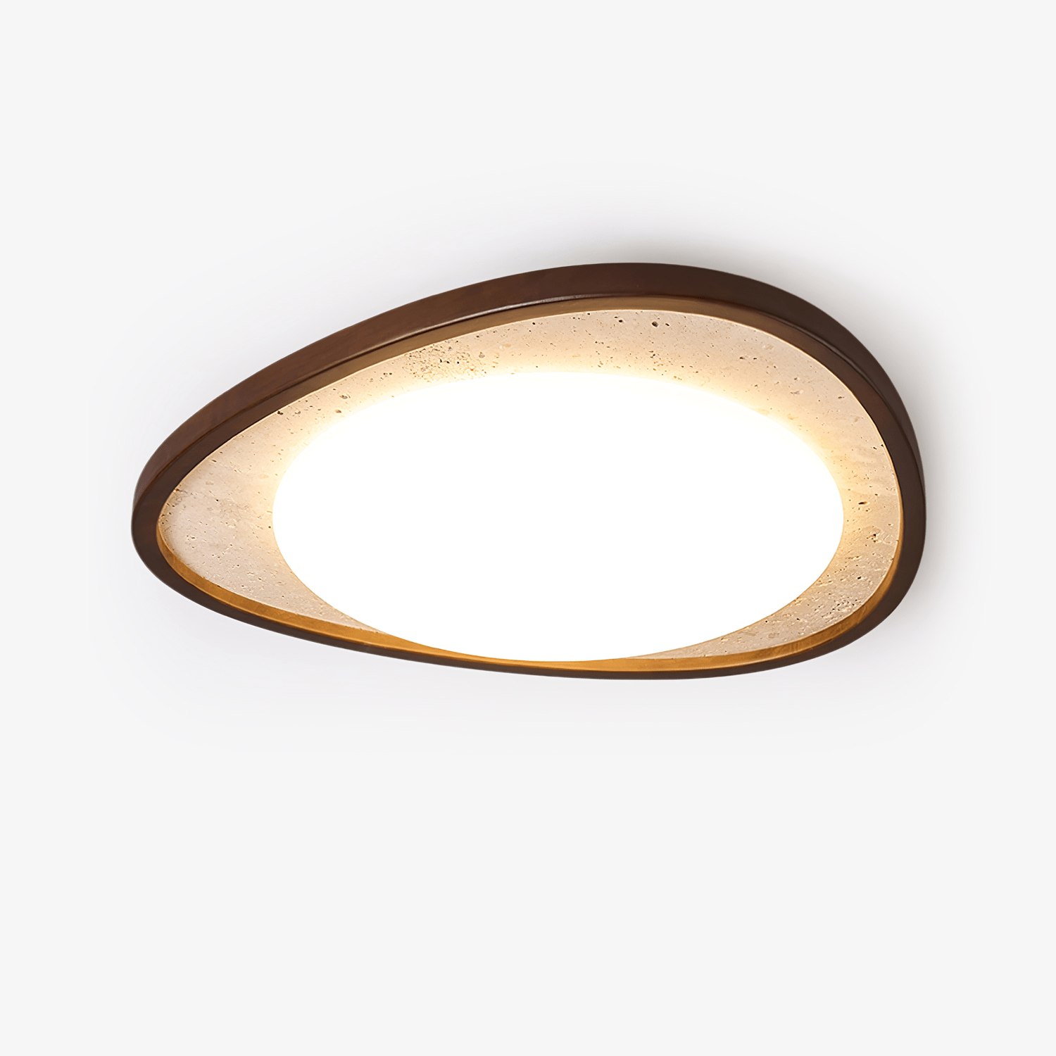 Orsoliel Travertine Ceiling Light - Neutralighting