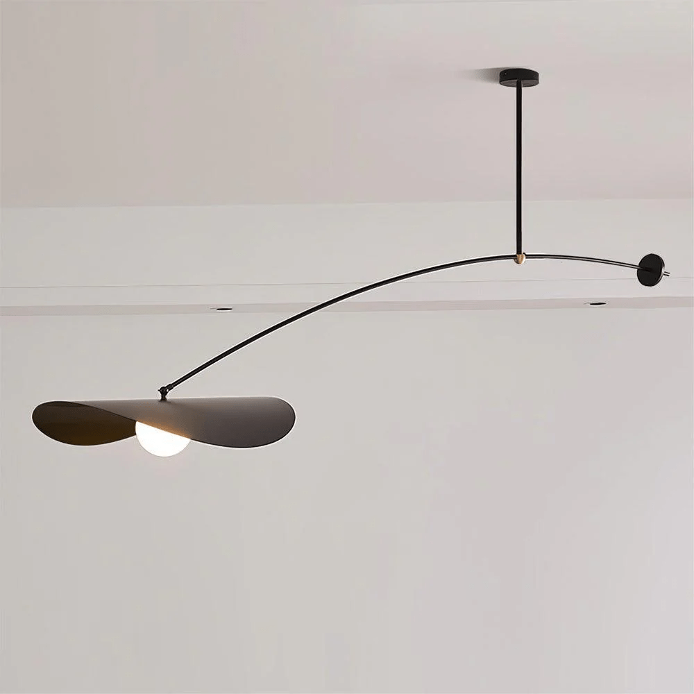 Arcflow Dynamic Metal Curve Pendant Light - Blowlighting