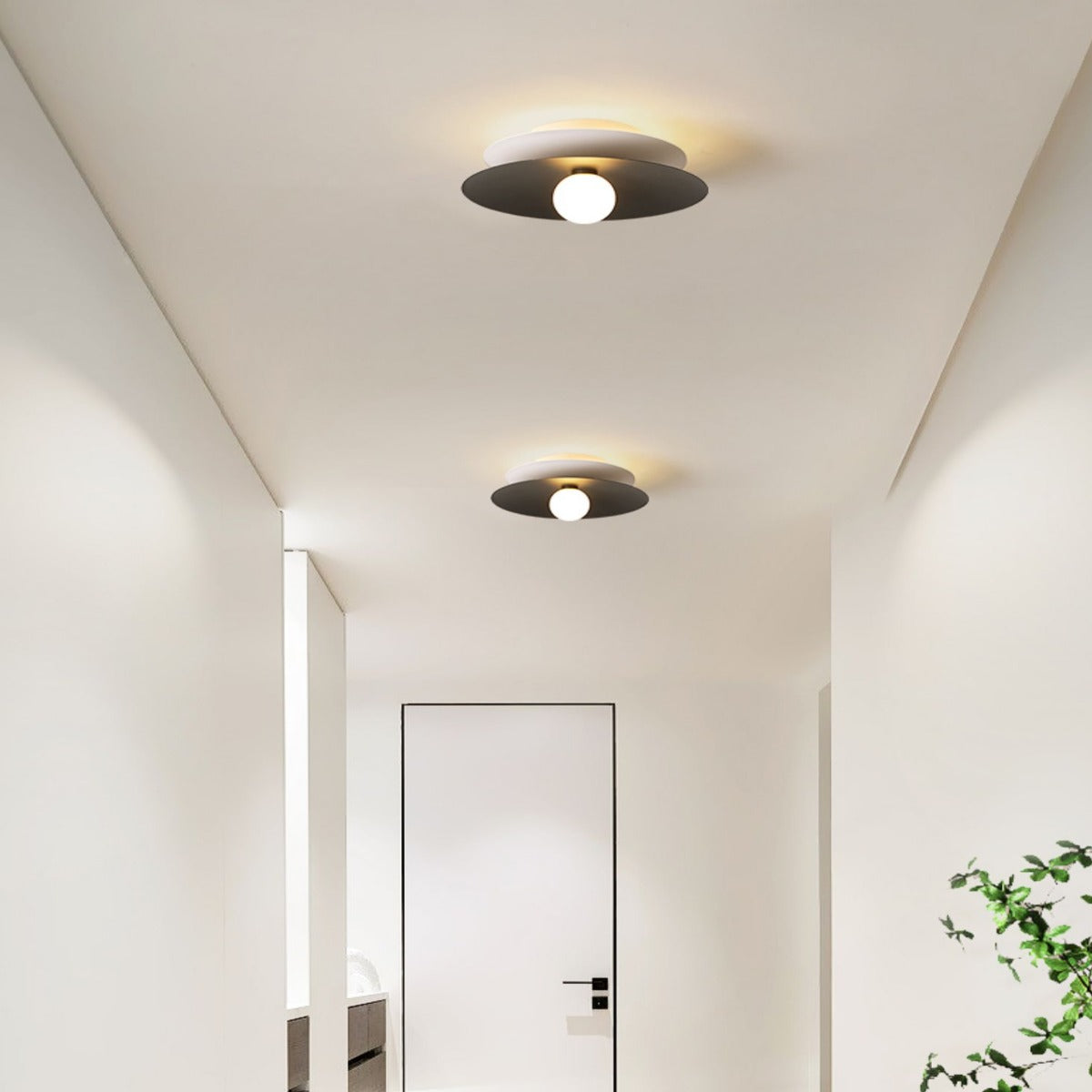 Arisha Moderno Metallo Acrilico Plafoniera Balcone Soggiorno