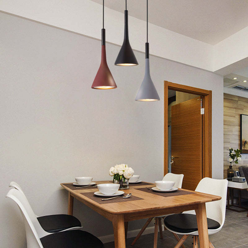 Valentina Moderno LED Triangolo Lampade a Sospensione Metallo Soggiorno